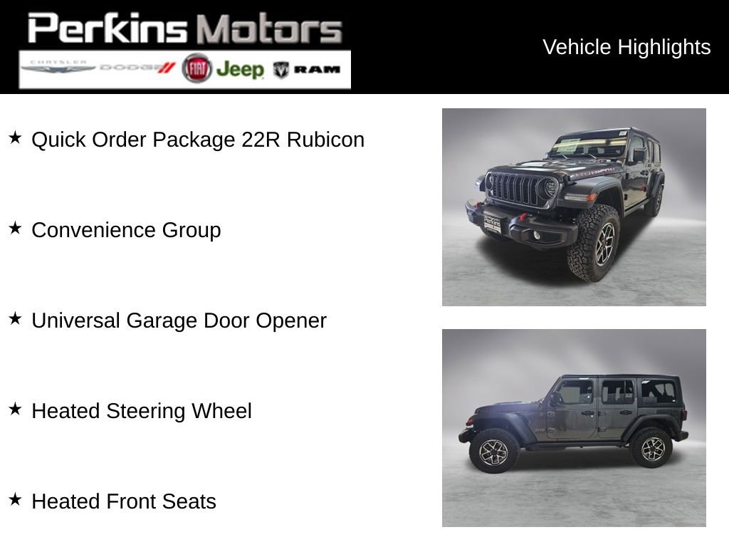 New 2026 Jeep Wrangler Unlimited Rubicon image 2