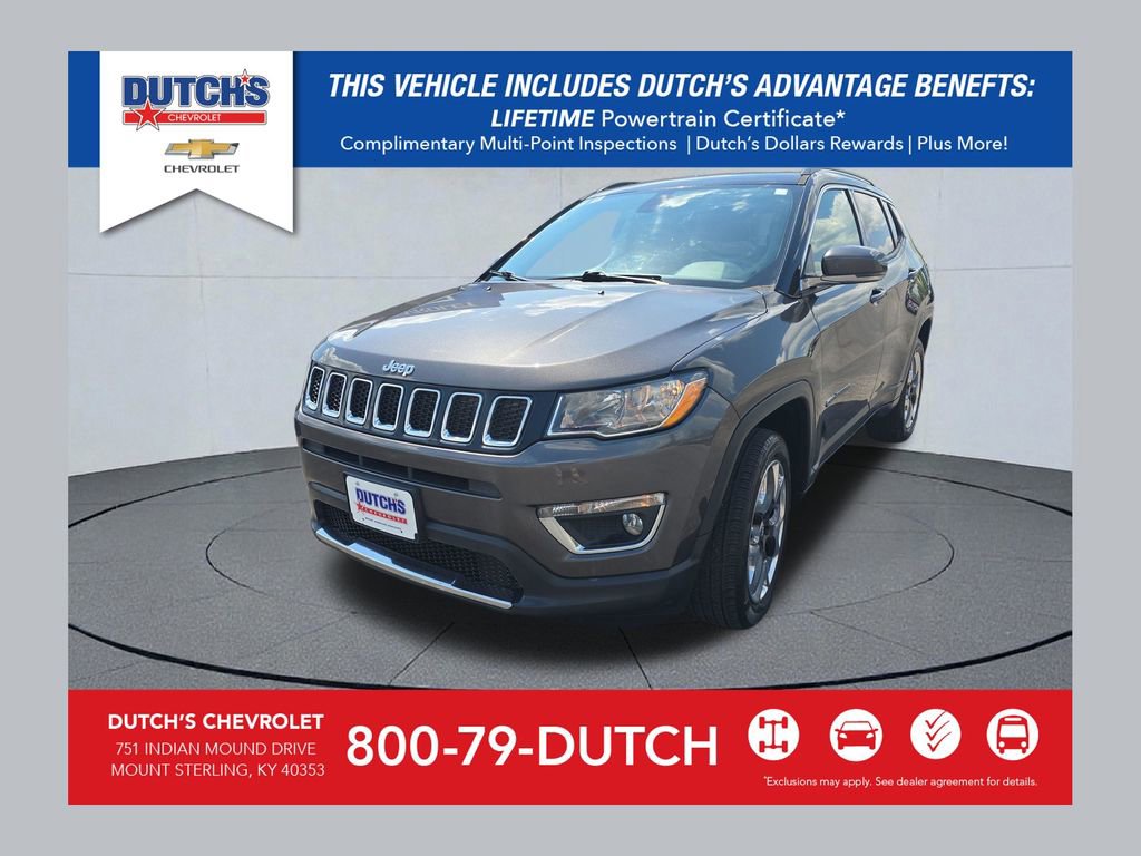 Used 2020 Jeep Compass Limited AWD/4WD image 1