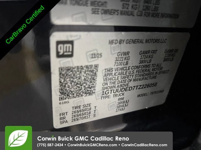 Certified 2026 GMC Sierra 1500 SLT AWD/4WD image 36