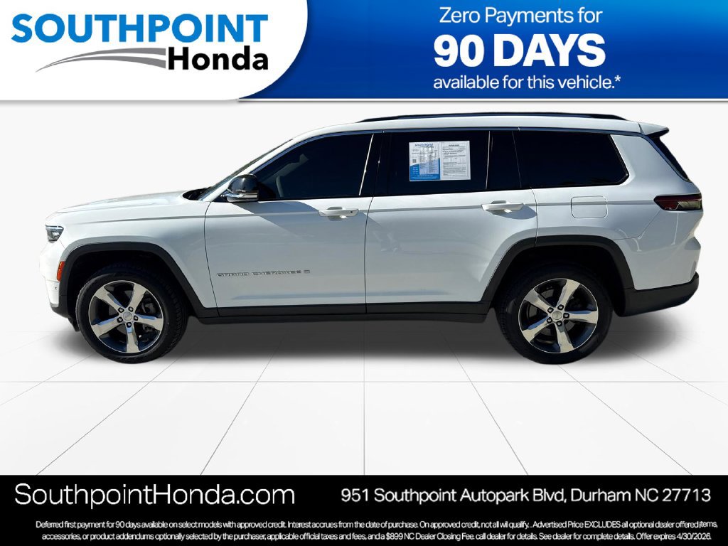 Used 2021 Jeep Grand Cherokee L Limited w/ Luxury Tech Group II AWD/4WD image 4