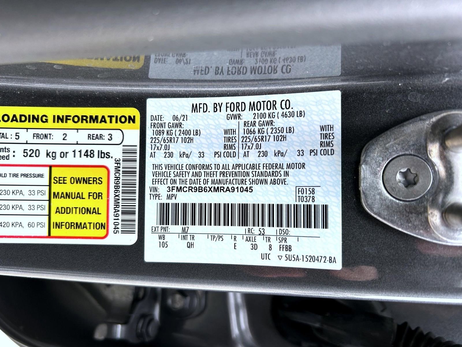 Used 2021 Ford Bronco Sport Big Bend AWD/4WD image 25