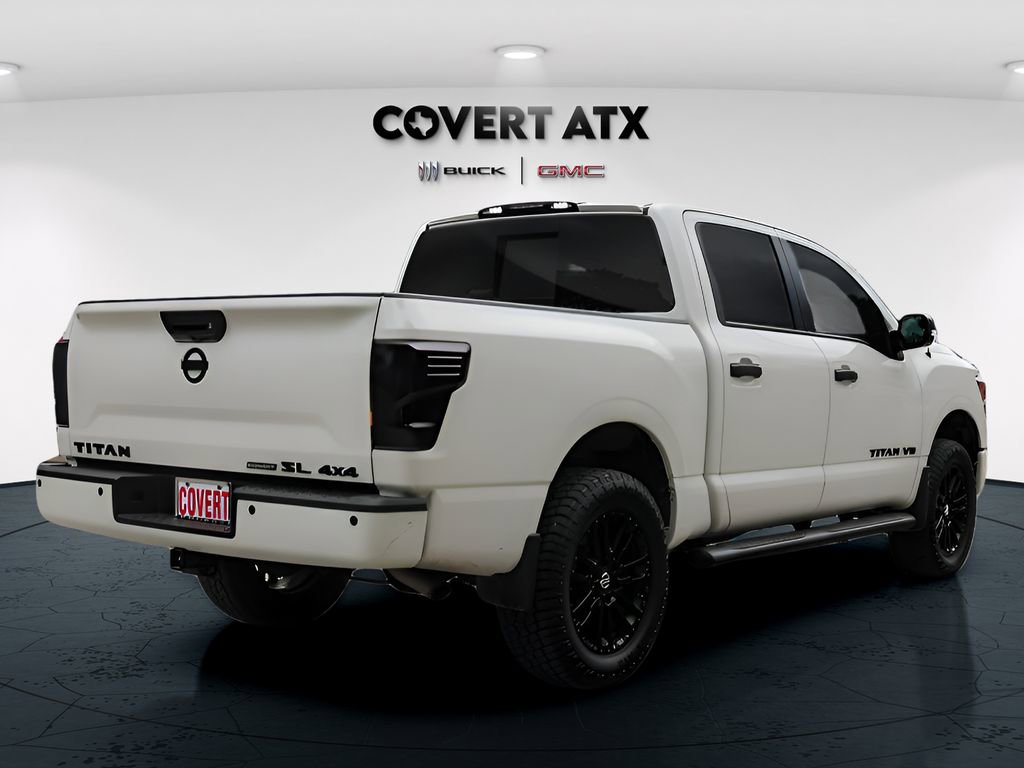 Used 2019 Nissan Titan SL w/ Midnight Edition AWD/4WD image 7