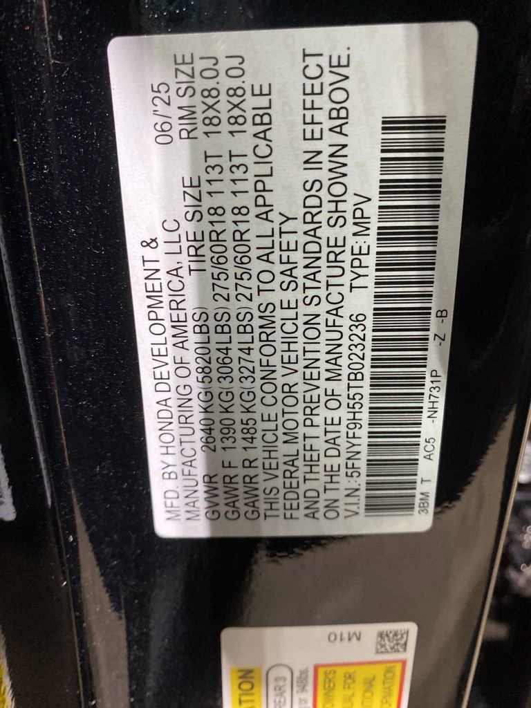 Certified 2026 Honda Passport TrailSport image 19