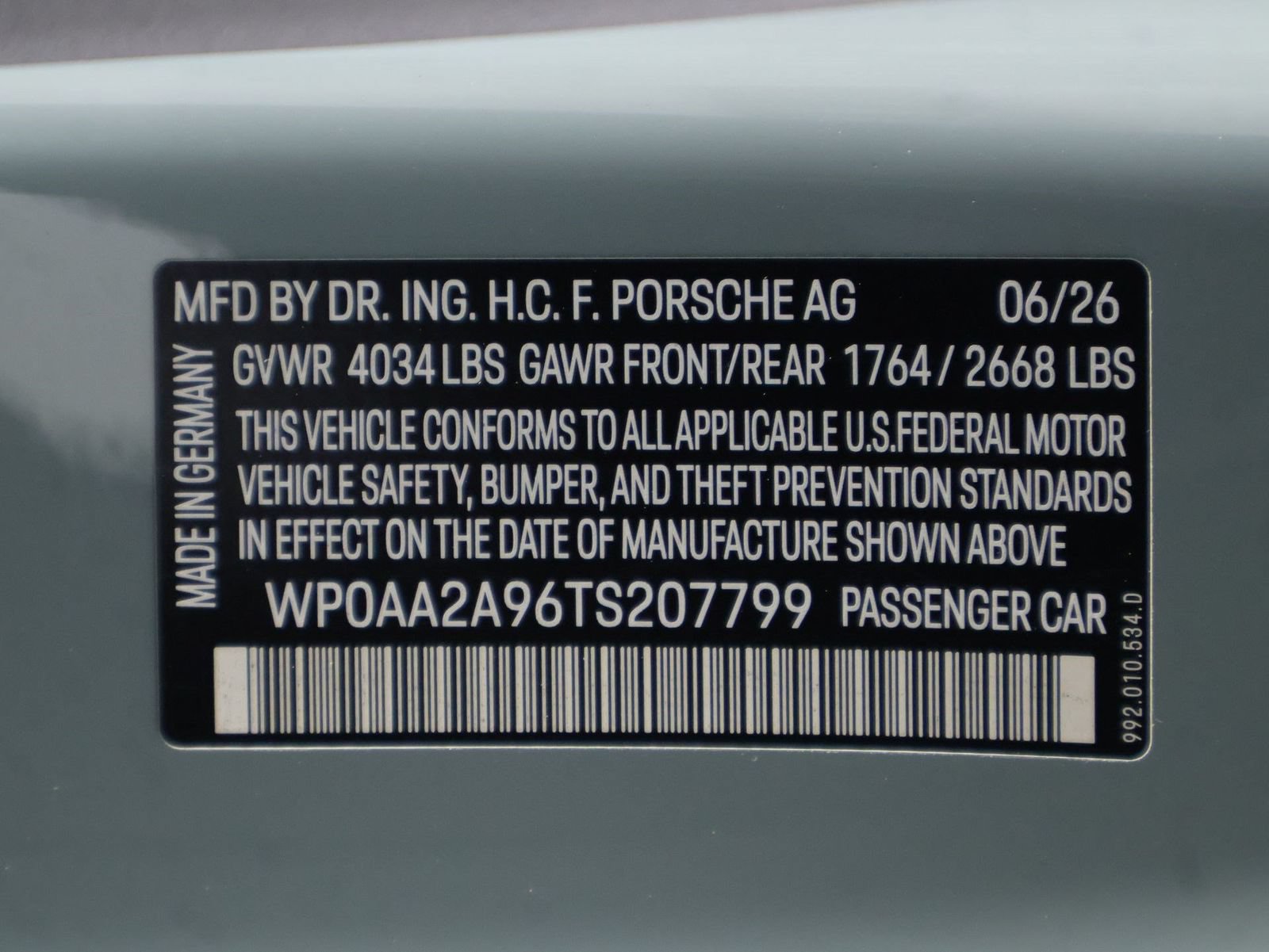 New 2026 Porsche 911 Carrera T RWD image 24