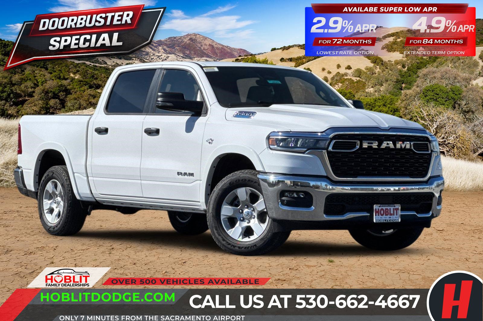 New 2026 RAM 1500 4x4 Crew Cab
