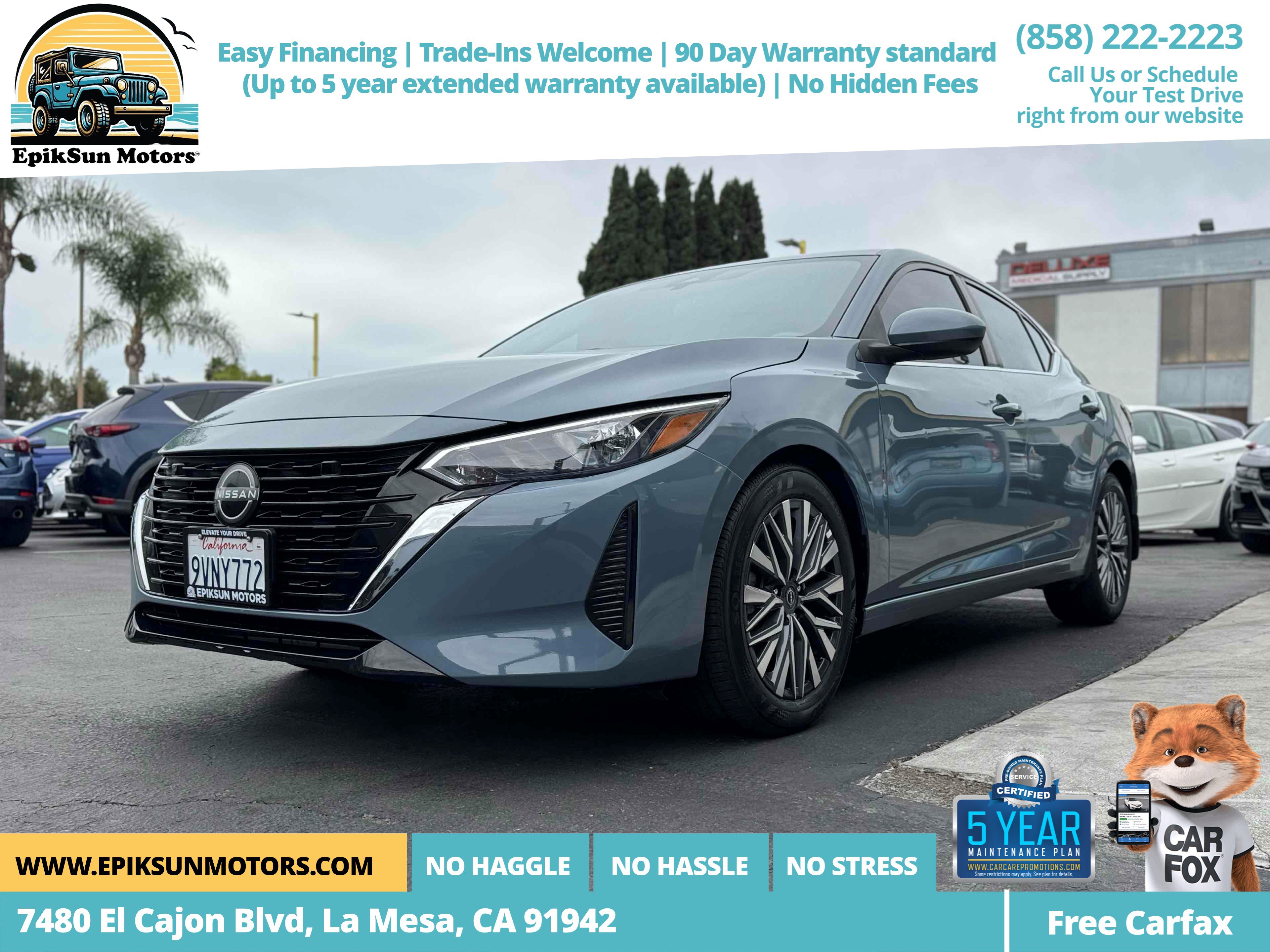 Used 2024 Nissan Sentra SV FWD image 1