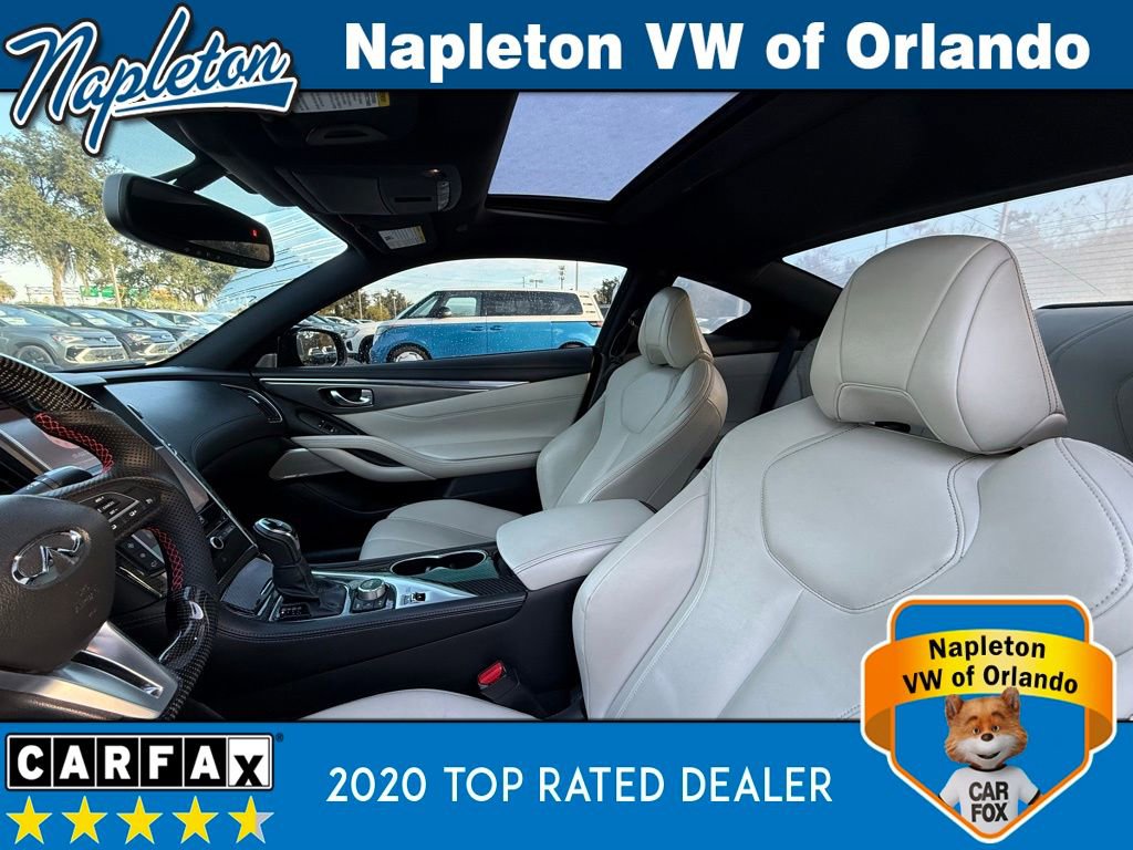 Used 2018 INFINITI Q60 3.0t Luxe image 16