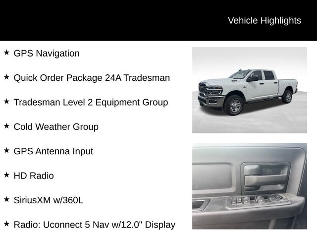 Used 2025 RAM 2500 Tradesman image 8
