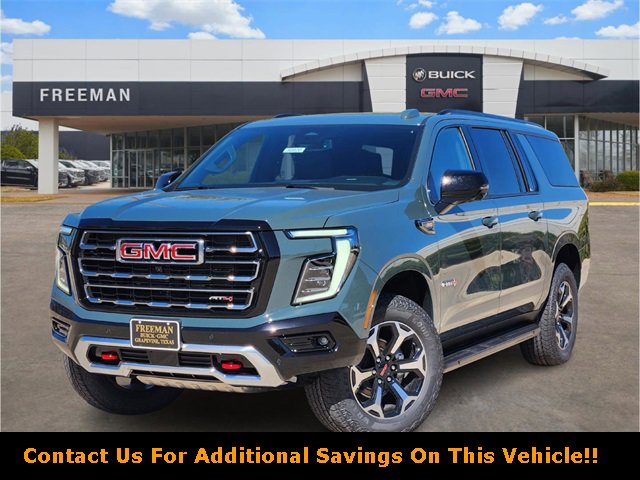 New 2026 GMC Yukon XL AT4 w/ LPO, Floor Liner Package