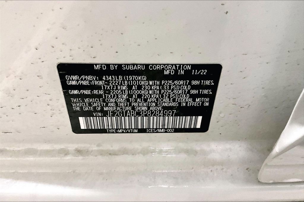 Used 2023 Subaru Crosstrek 2.0i image 19