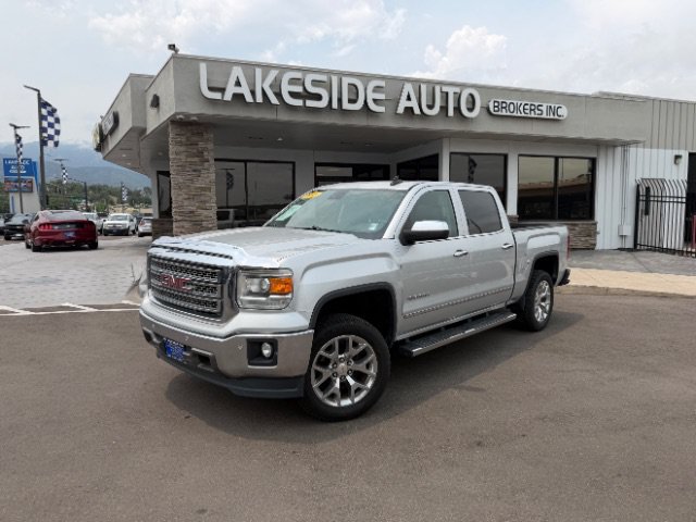 Used 2015 GMC Sierra 1500 SLT w/ SLT Crew Cab Value Package RWD image 2