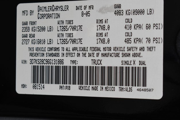 Used 2006 Dodge Ram 2500 Truck Laramie AWD/4WD image 34