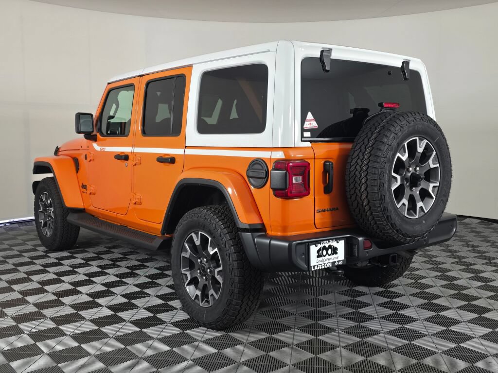 New 2026 Jeep Wrangler Unlimited Sahara w/ Whitecap Package AWD/4WD image 6