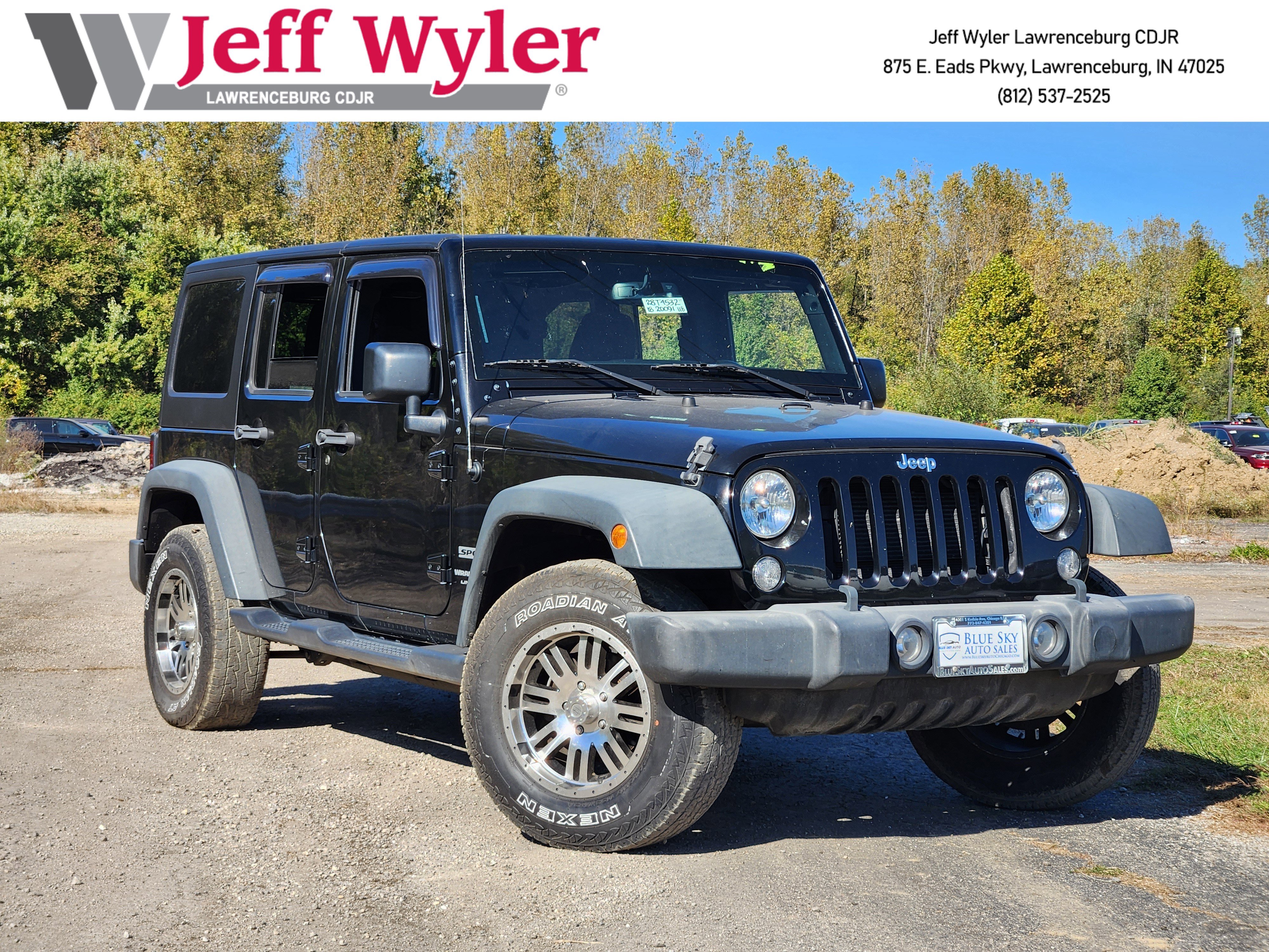 Used 2018 Jeep Wrangler Unlimited Sport S