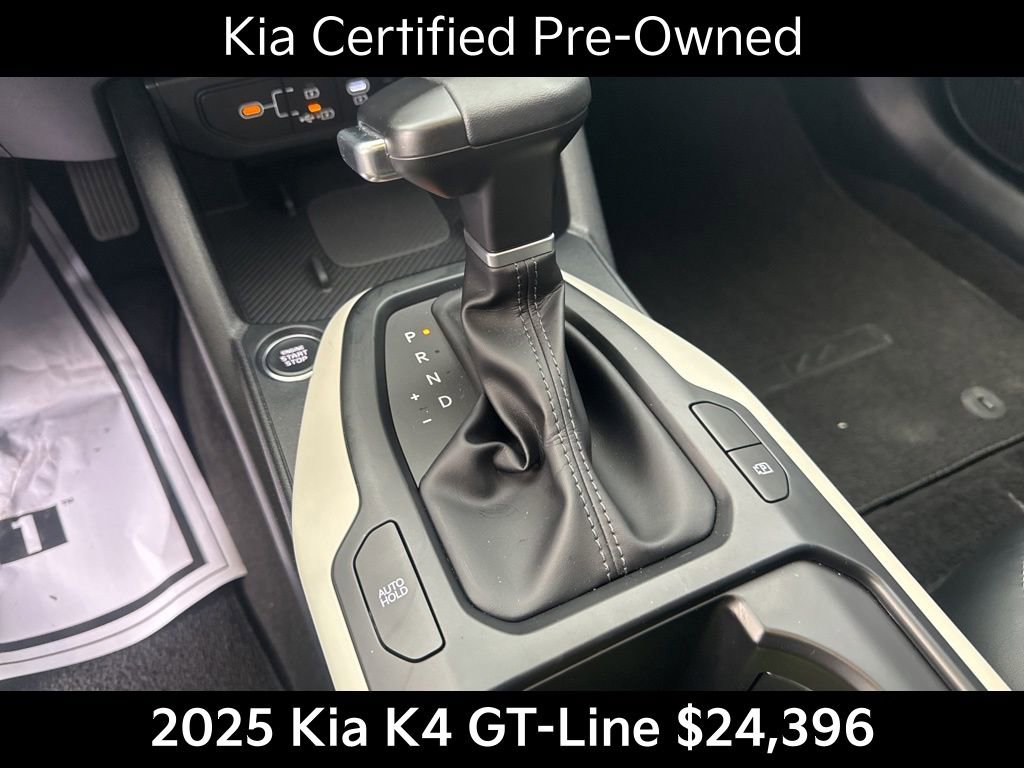 Certified 2025 Kia K4 GT-Line w/ GT-Line Sunroof Package image 30