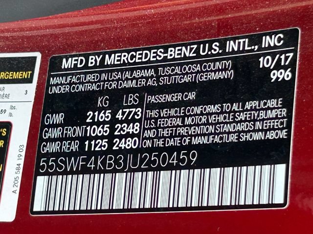 Used 2018 Mercedes-Benz C 300 4MATIC Sedan image 35