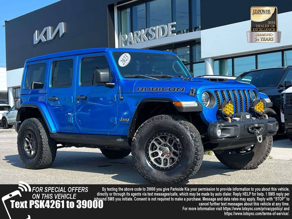 Used 2023 Jeep Wrangler Unlimited Rubicon 392 w/ Xtreme Recon 35" Tire Package AWD/4WD image 1