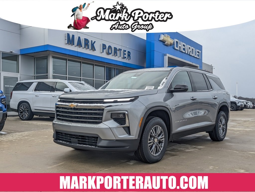 New 2026 Chevrolet Traverse LT w/ LPO, Floor Liner Package
