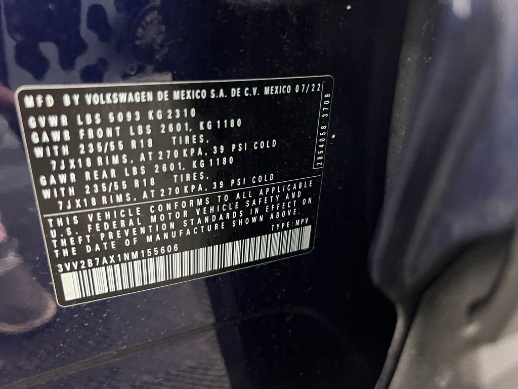 Used 2022 Volkswagen Tiguan SE image 20