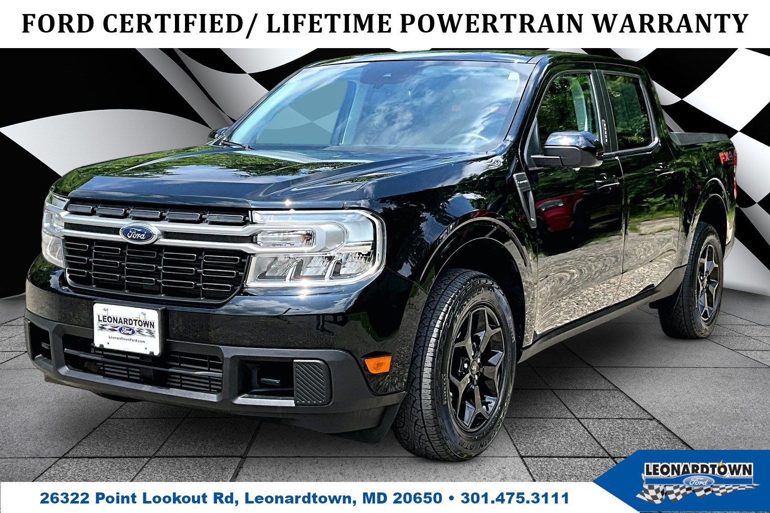 Certified 2023 Ford Maverick Lariat w/ Lariat Luxury Package AWD/4WD image 1