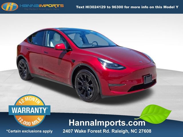 Used 2024 Tesla Model Y Long Range AWD/4WD image 1