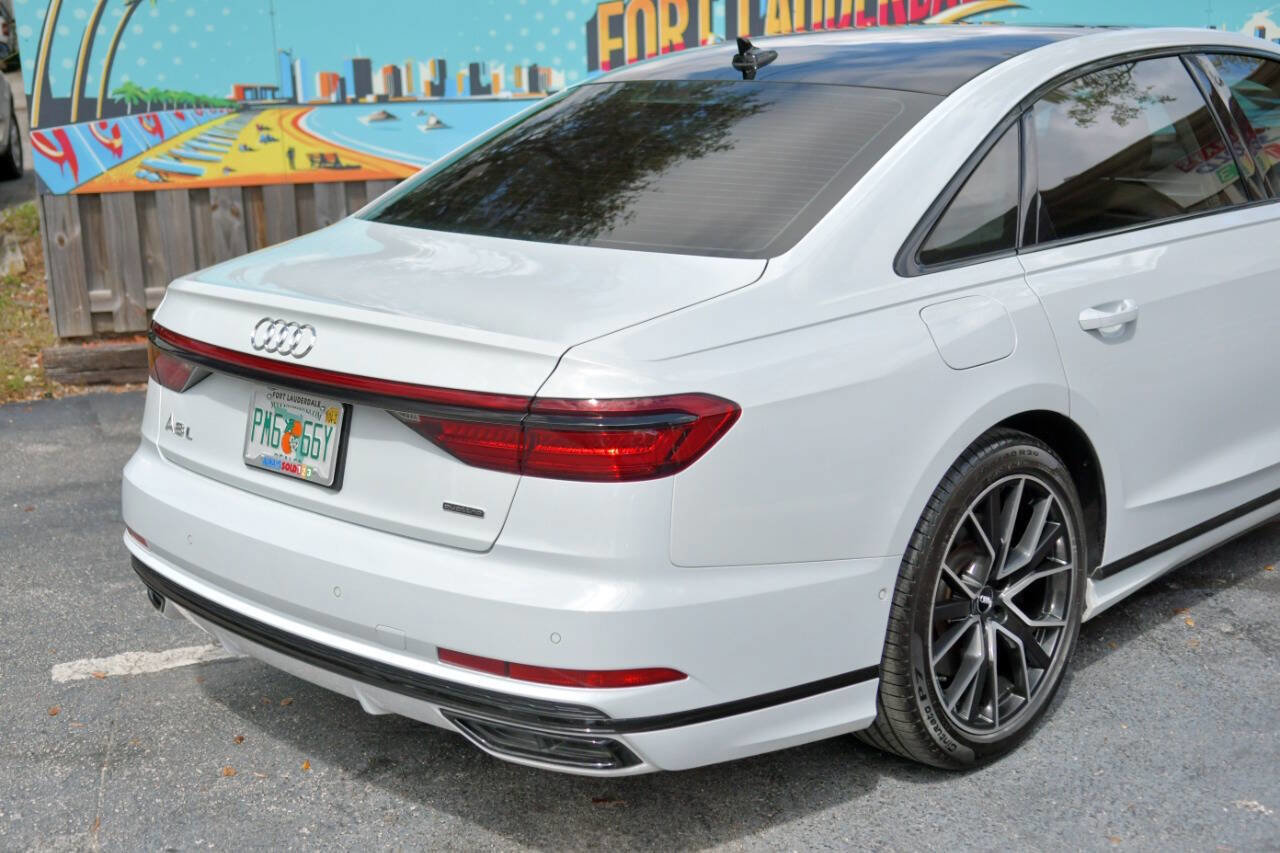 Used 2020 Audi A8 L 4.0T w/ Executive Package AWD/4WD image 35