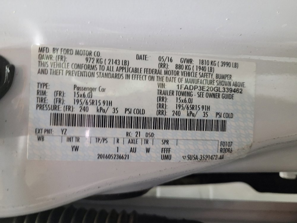 Used 2016 Ford Focus S FWD image 33