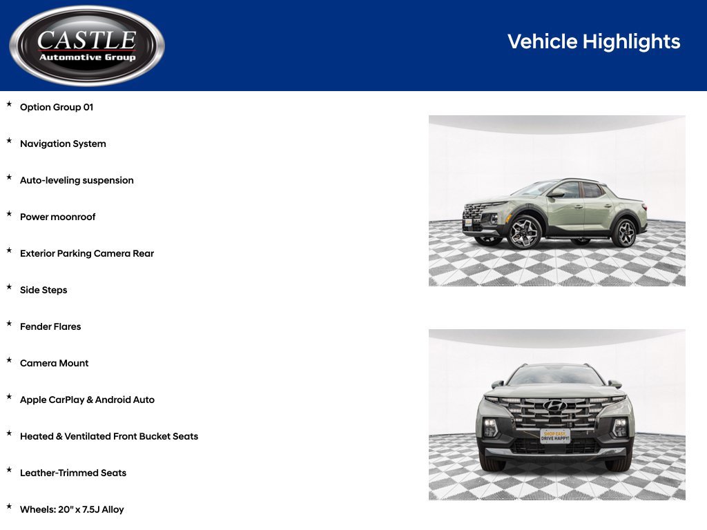 Certified 2024 Hyundai Santa Cruz Limited AWD/4WD image 4