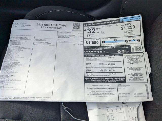 New 2025 Nissan Altima 2.5 S image 17