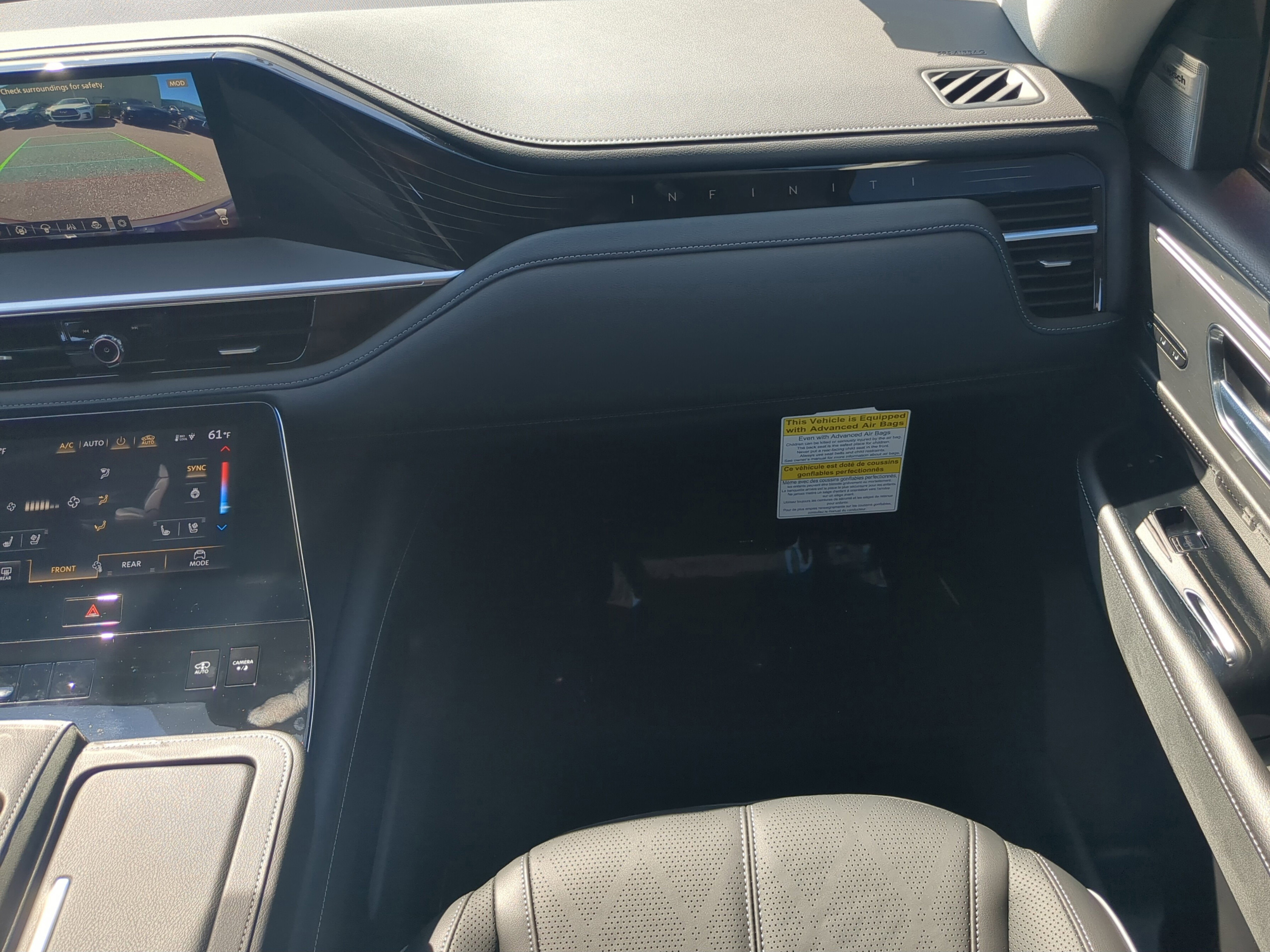 New 2025 INFINITI QX80 Sensory image 24