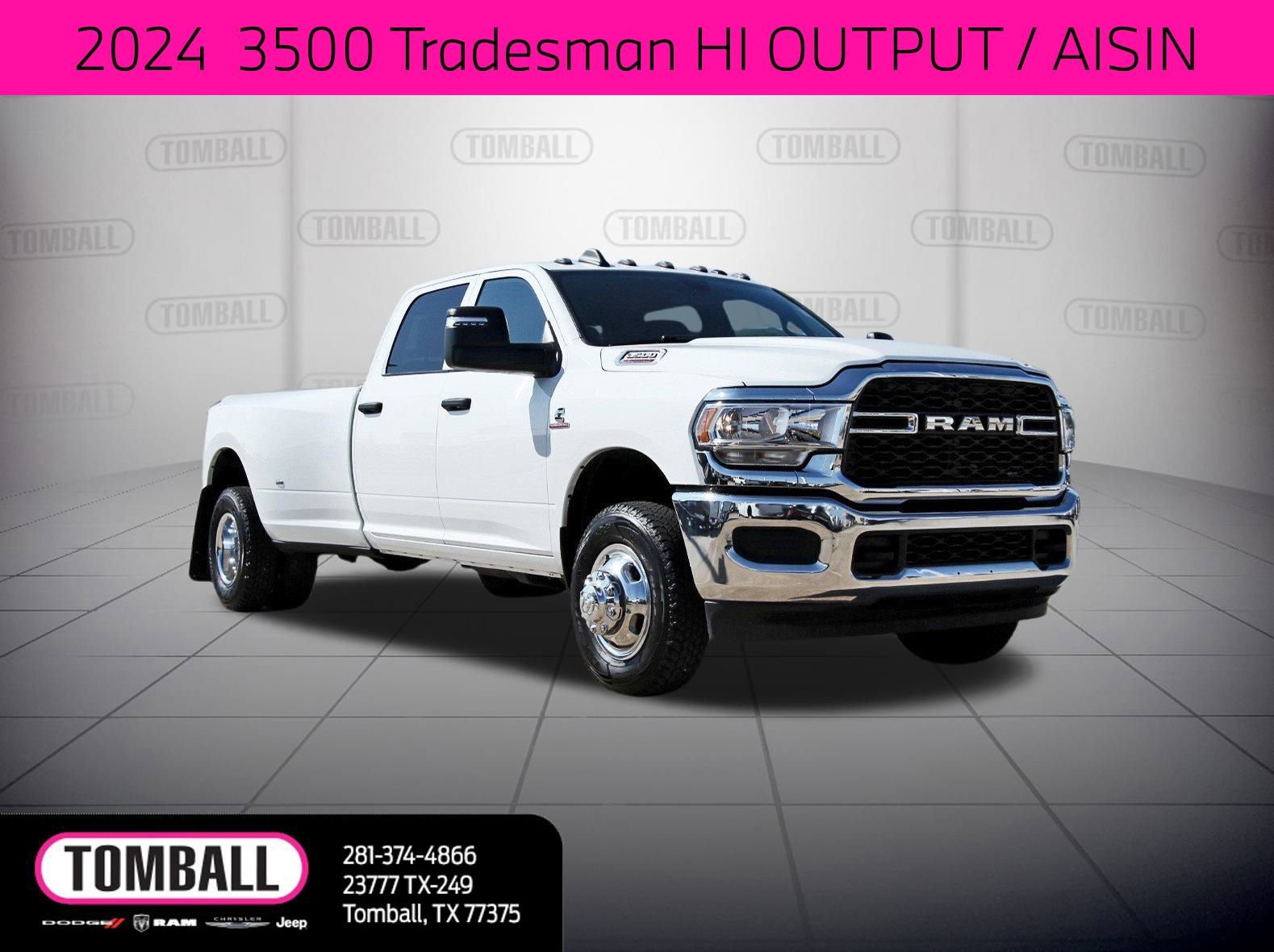 Used 2024 RAM 3500 Tradesman w/ Chrome Appearance Group