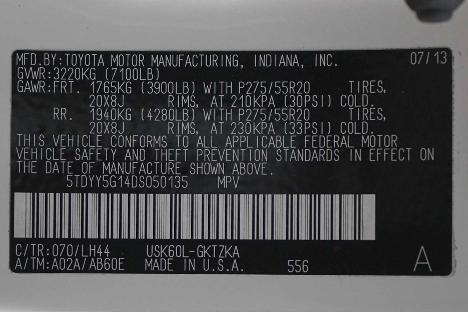 Used 2013 Toyota Sequoia Platinum RWD image 30