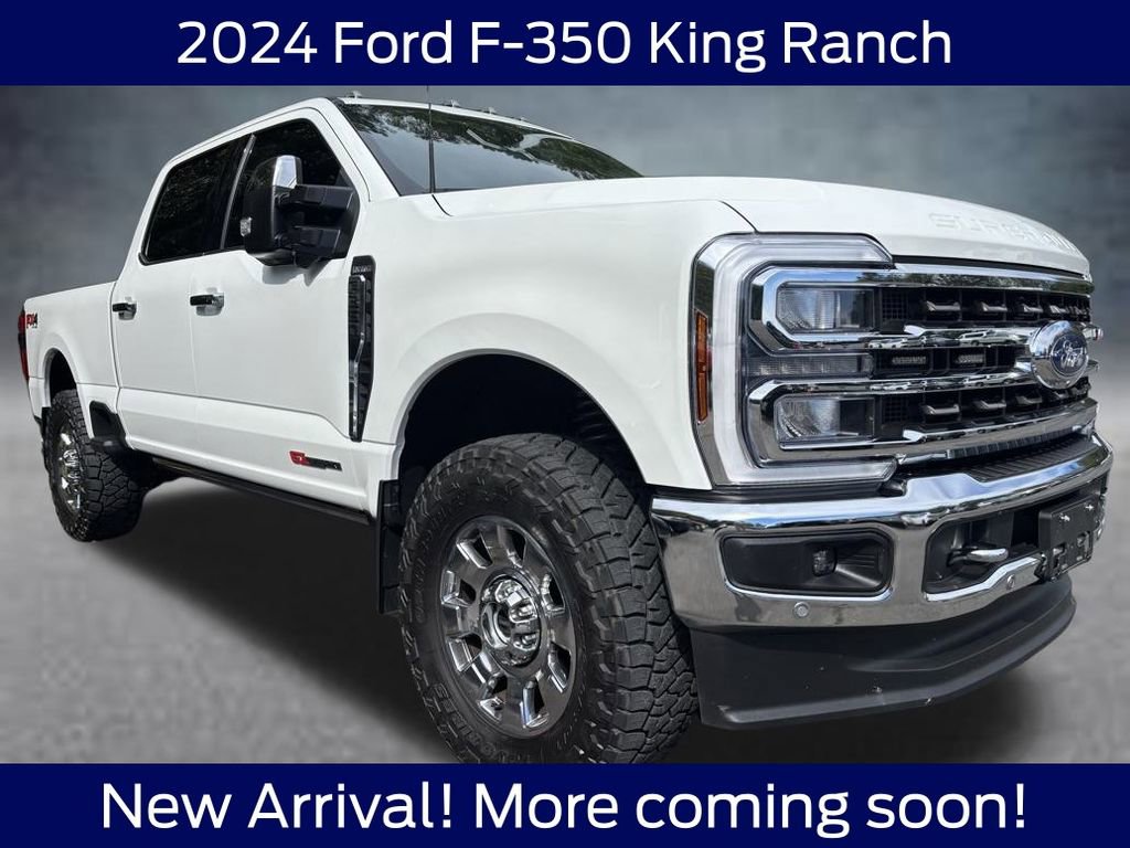 Used 2024 Ford F350 King Ranch w/ Chrome Package