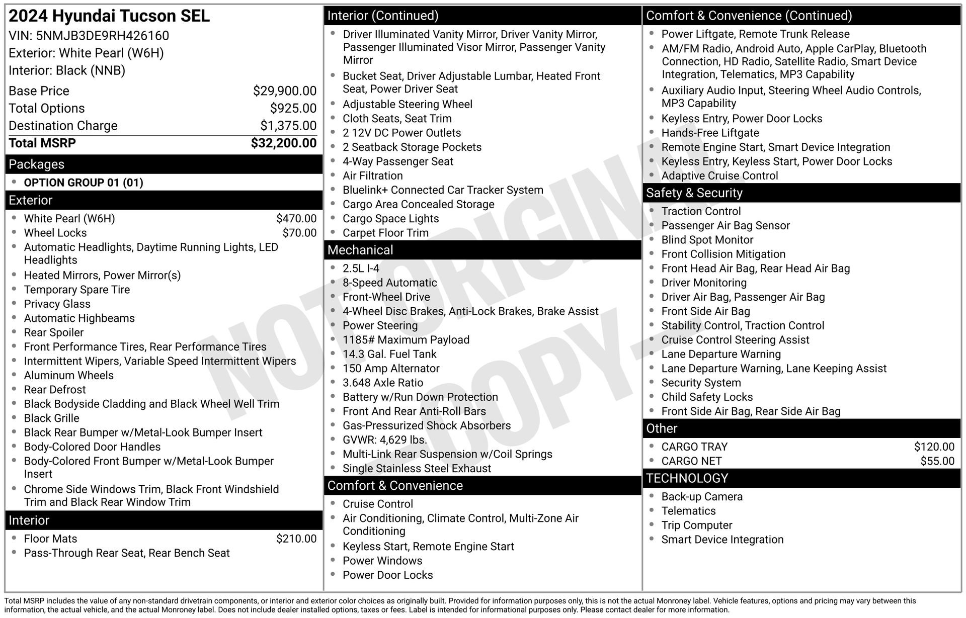 Used 2024 Hyundai Tucson SEL FWD image 34