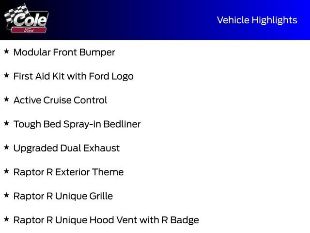 New 2026 Ford F150 Raptor w/ Equipment Group 803A Raptor R image 7