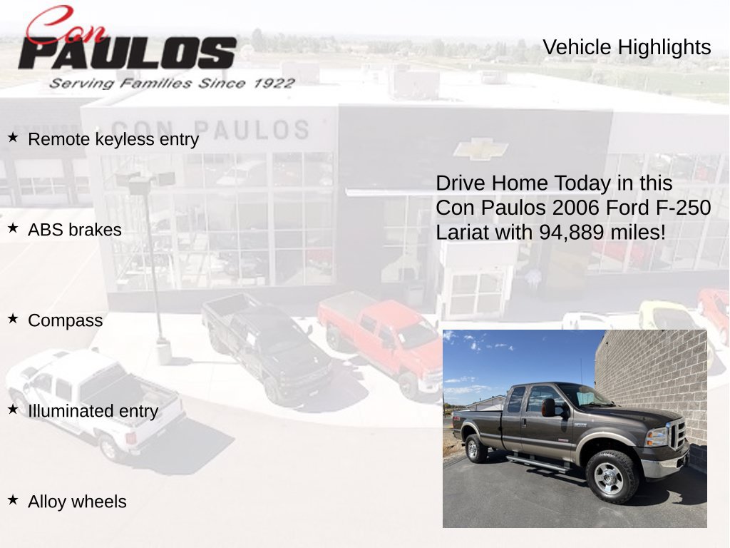 Used 2006 Ford F250 Lariat AWD/4WD image 7