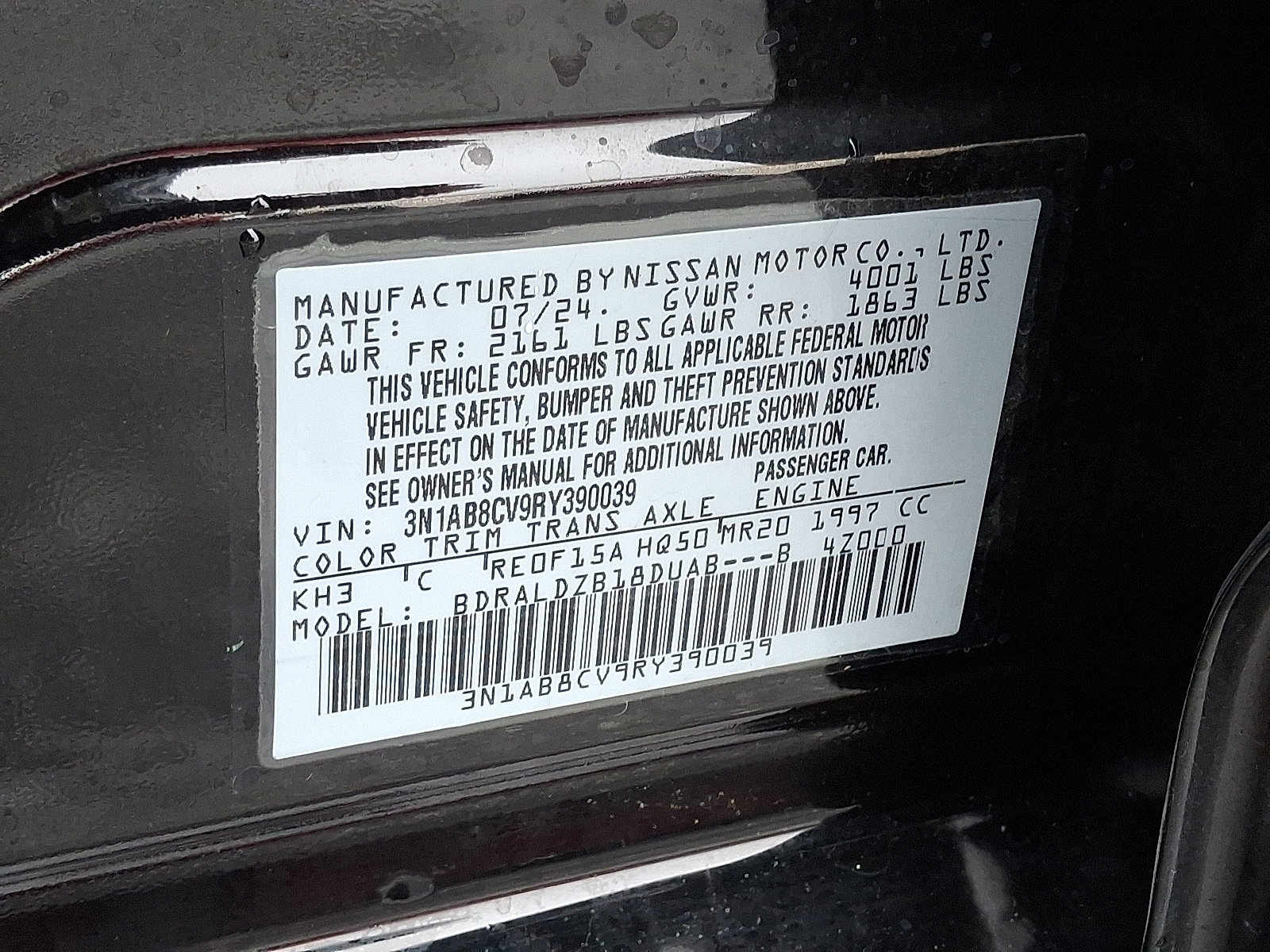 Certified 2024 Nissan Sentra SV w/ SV Premium Package image 27