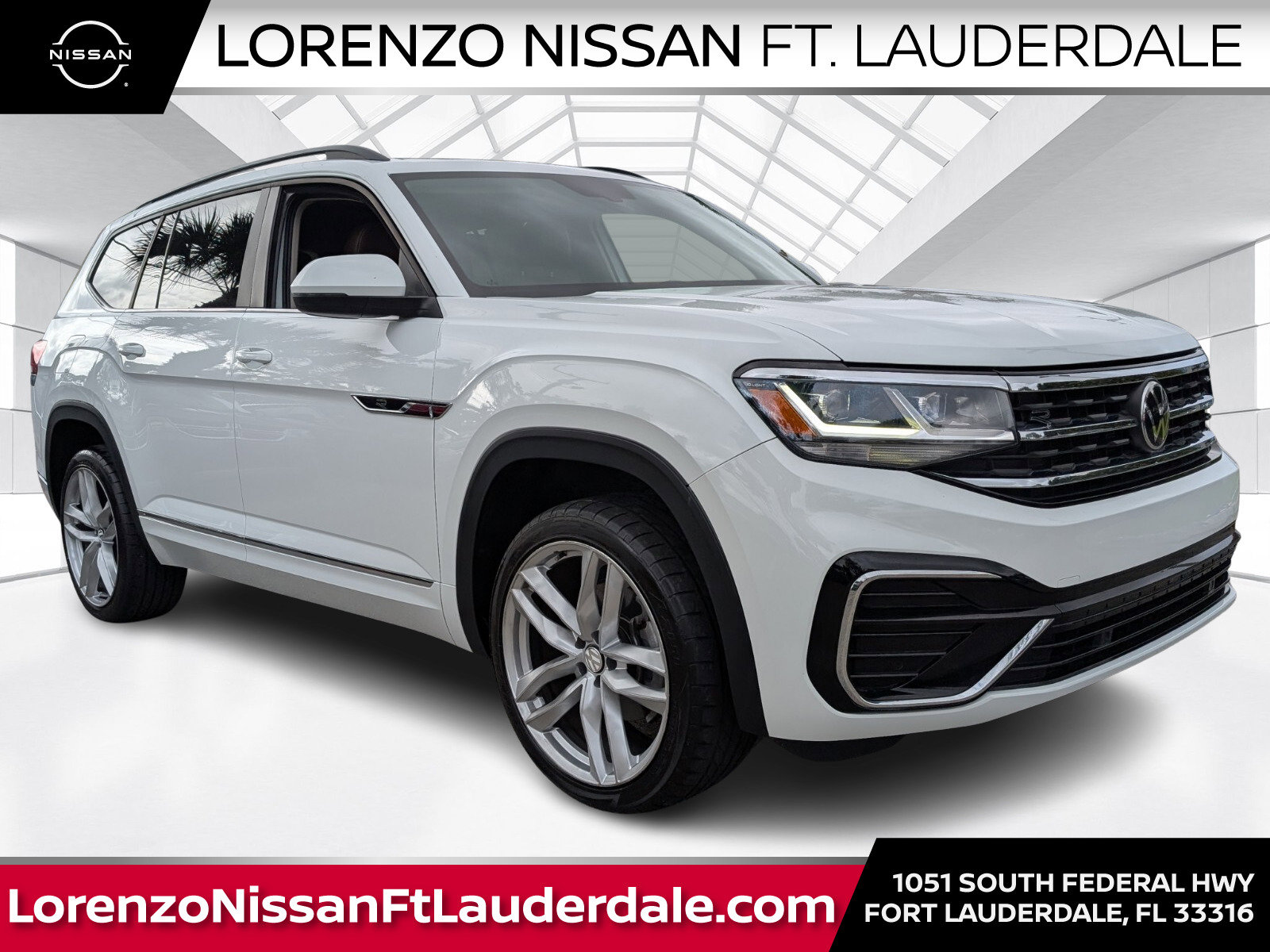 Used 2021 Volkswagen Atlas SE w/ Panoramic Sunroof Package