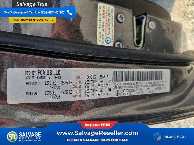 Used 2019 Jeep Cherokee Limited w/ Luxury Group AWD/4WD image 17