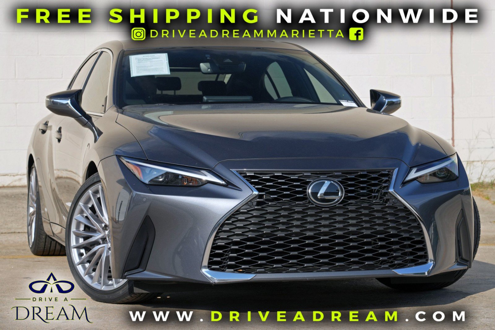 Used 2023 Lexus IS 300 w/ Premium Package RWD image 2