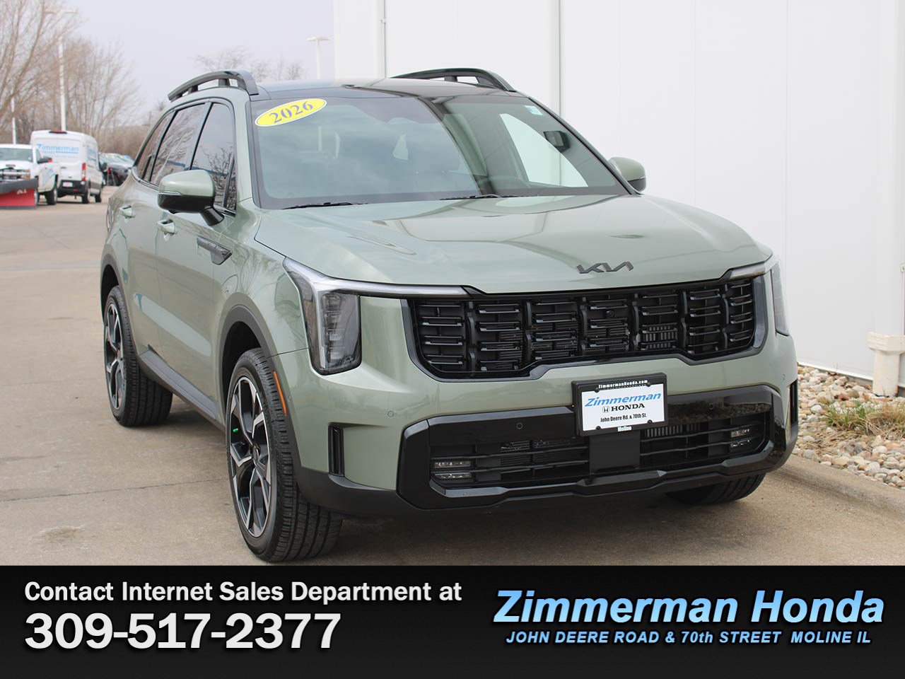 Used 2026 Kia Sorento SX Prestige w/ Olive Brown Leather Package image 3