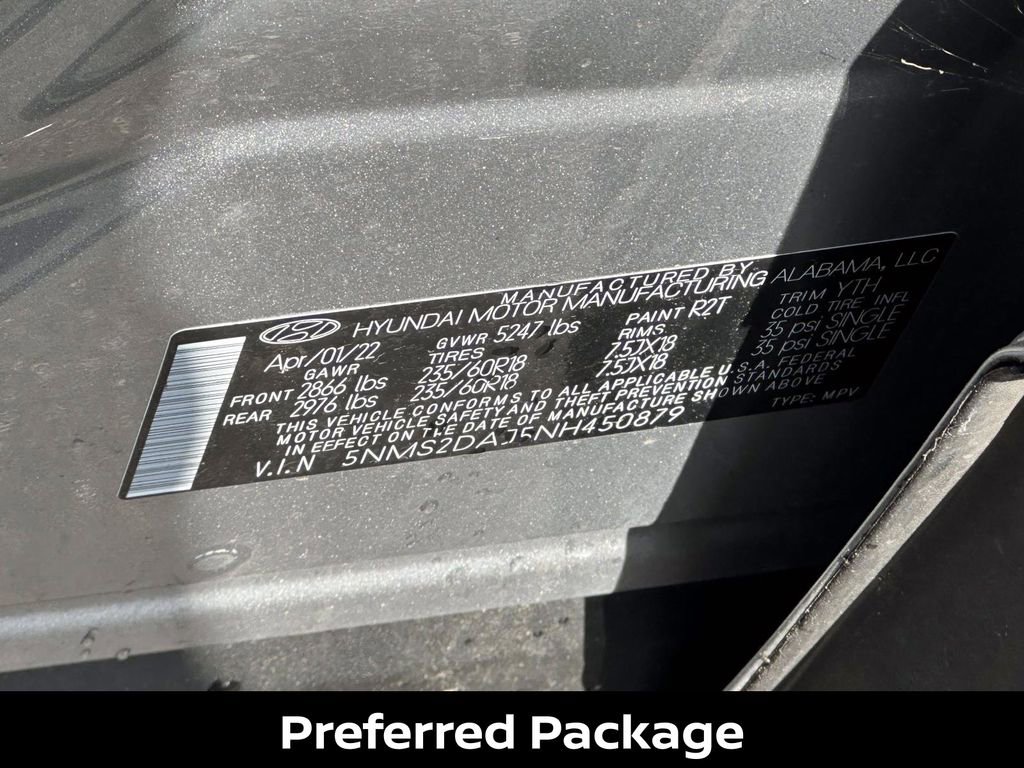 Used 2022 Hyundai Santa Fe SEL image 21