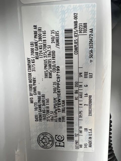 Used 2023 Ford F150 Tremor image 60