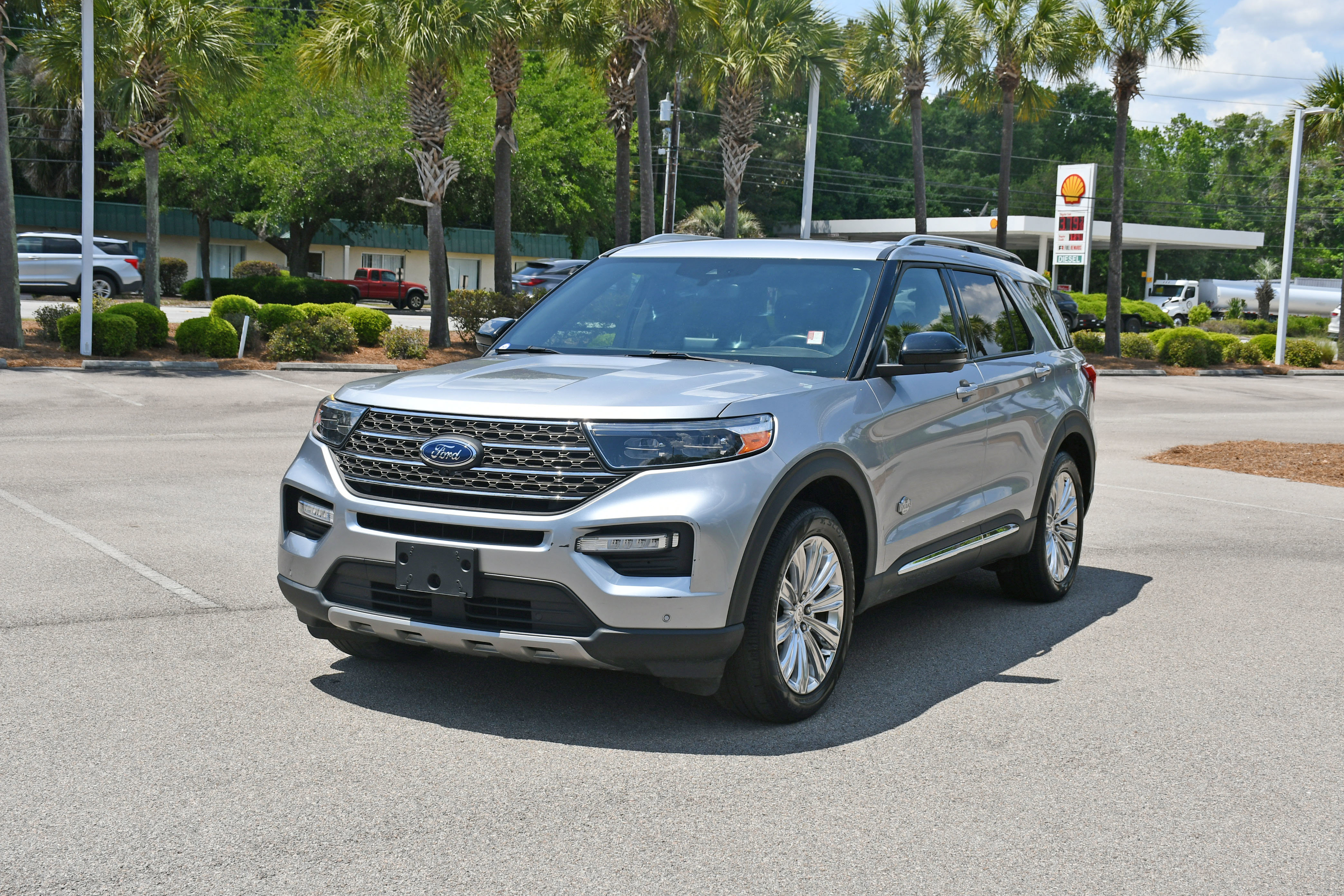 Used 2022 Ford Explorer King Ranch w/ Class IV Trailer Tow Package RWD image 6