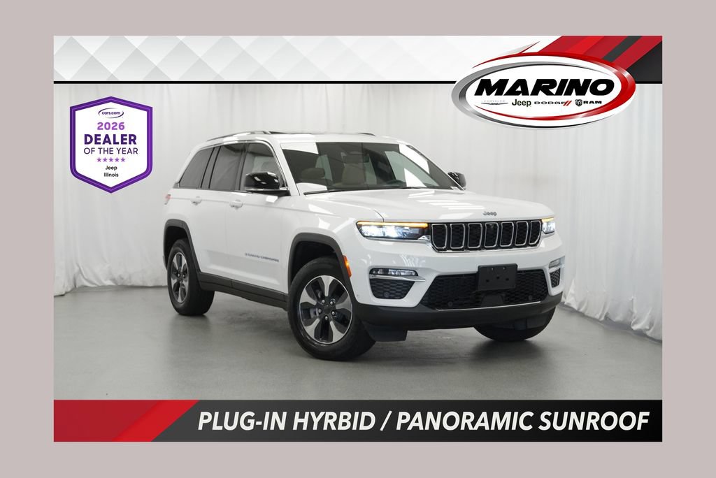 Certified 2022 Jeep Grand Cherokee Limited 4xe w/ Luxury Tech Group II AWD/4WD image 1
