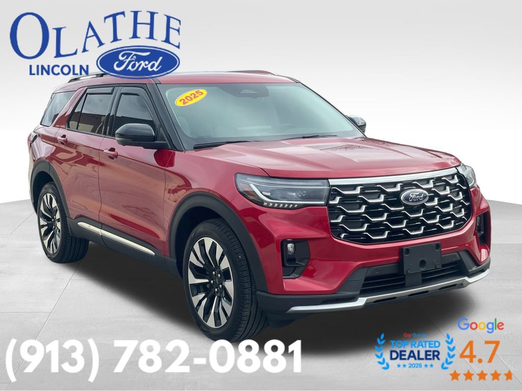 Used 2025 Ford Explorer Platinum w/ LUX Leather Package image 7