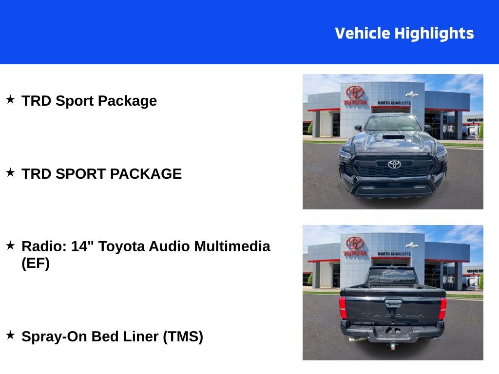 Used 2024 Toyota Tacoma TRD Sport RWD image 4
