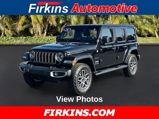 Used 2024 Jeep Wrangler Sahara w/ Technology Group