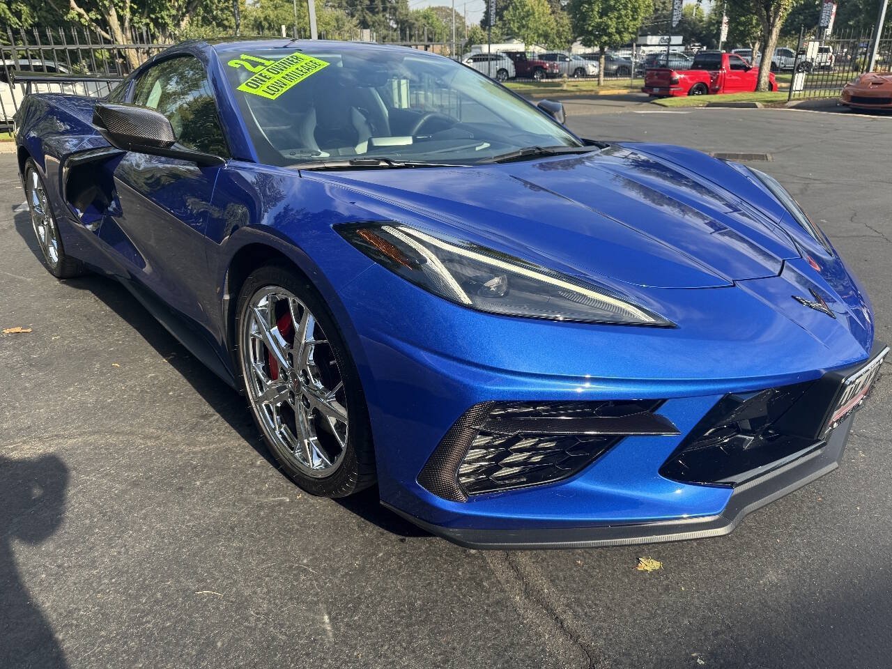 Used 2021 Chevrolet Corvette Stingray Premium Cpe w/ Z51 Performance Package RWD image 7