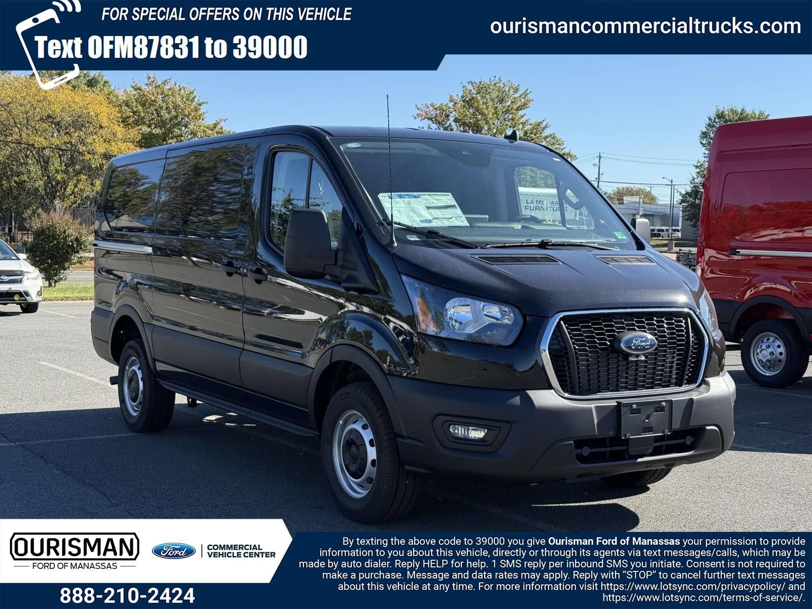 New 2025 Ford Transit 250 Low Roof w/ Load Area Protection Package RWD image 1